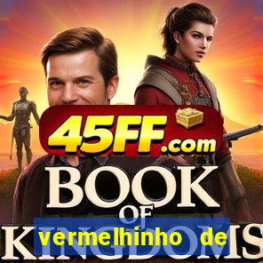 vermelhinho de mascote bahia